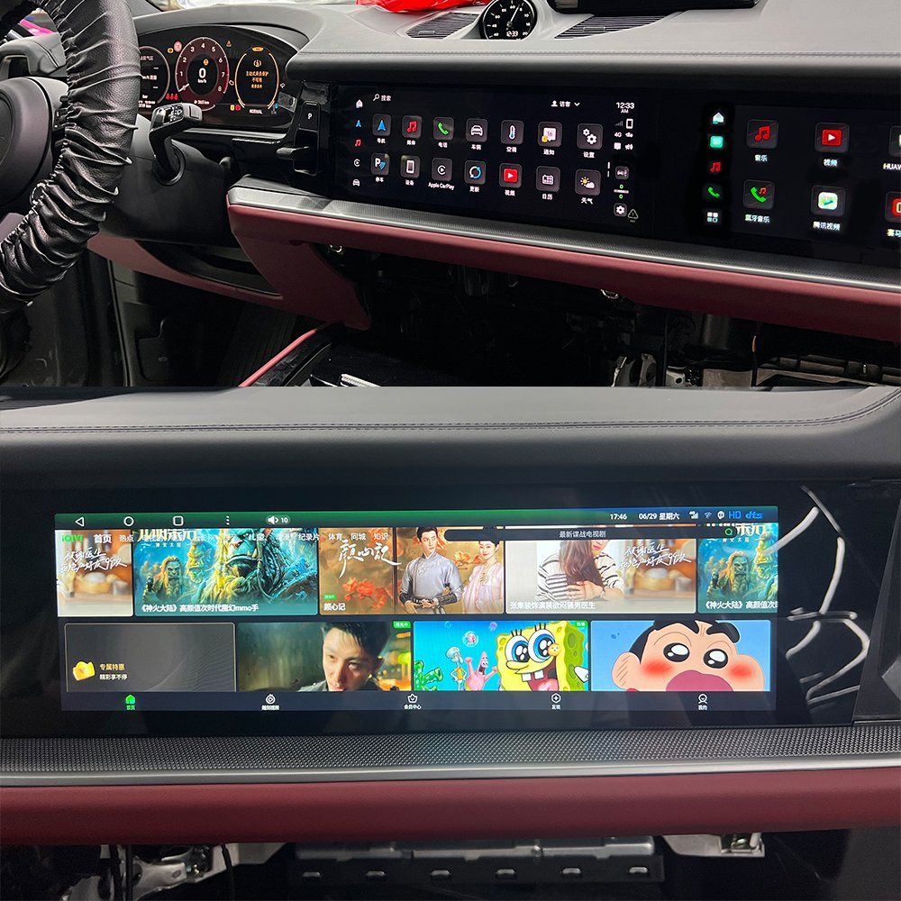 14.5inch Copilot Android Multimedia Car Play for Porsche Cayenne 2024 2025