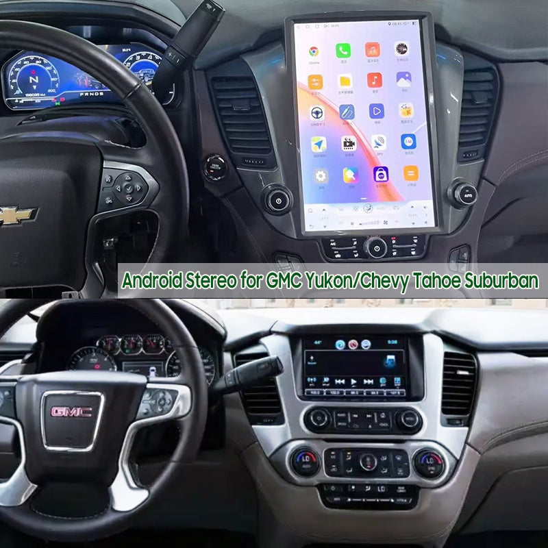 Gmc Yukon Stereo Android Carplay Tahoe