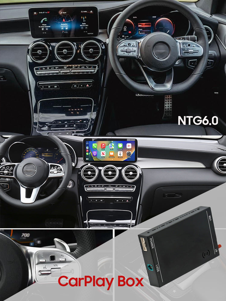 Wireless CarPlay Module For Mercedes NTG6.0 Android Auto W118 A180 A200 A45 A63 GLA CLA W176 B200 B180 W117 W213 W206 W222