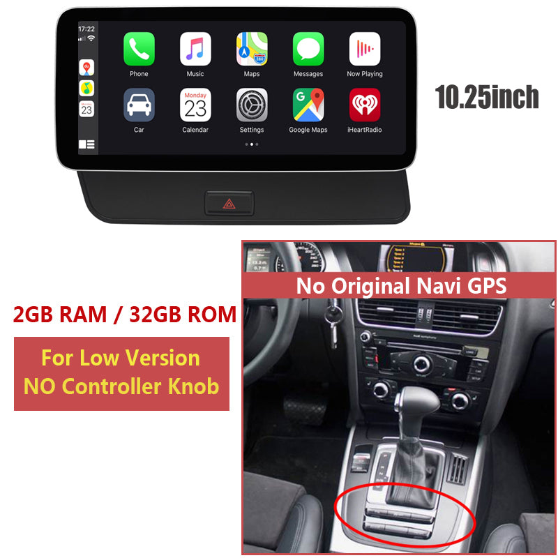 Free Shipping 10.25 inch IPS Touch Screen Stereo Car Head Unit Radio for Audi Q5 2013-2016 Radio GPS Navigation auto Stereo no 2 Din 2din DVD
