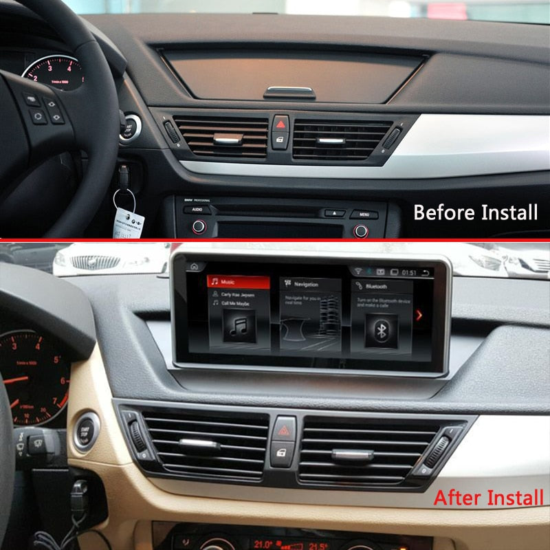 Free Shipping 8CORE 6G 128GB ROM 10.25 inch IPS E84 Android Multimedia player For BMW X1 E84 2009-2015 GPS Navigation AutoRadio System iDrive SWC
