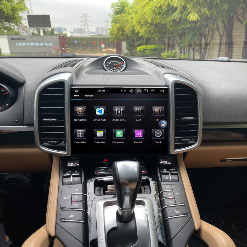 Car Multimedia Radio,Android For Porsche Cayenne 2010-2015,Apple Carplay,Auto,Octacore,64G ROM,GPS Navigation Stereo