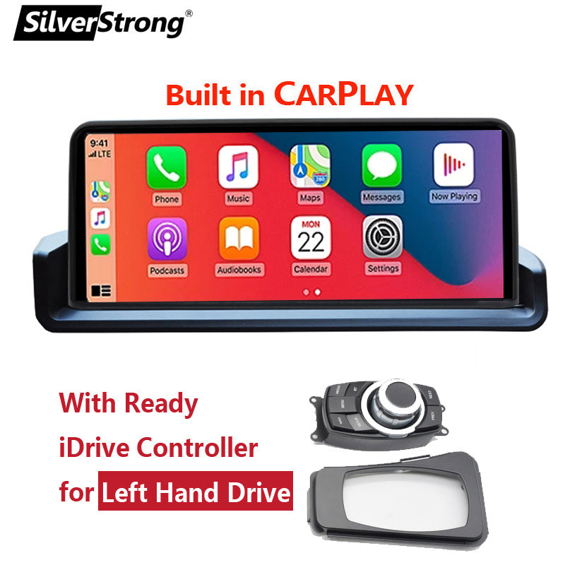 Free Shipping CarPlay,Android E90 E91 E92 E93 Multimedia Player for BMW 320/325/330/M3,iDrive Controller Support,Left Hand Drive