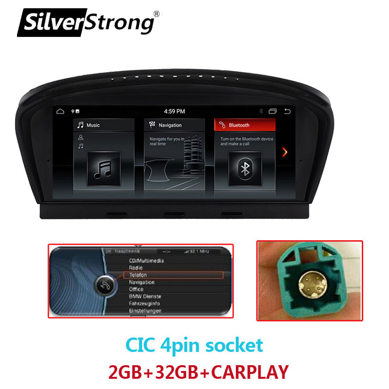 Free Shipping Android 10 E60 Android Multimedia Player for BMW 5 Series E60 E61 E63 E64 E90 E91 E92 525 530 CCC CIC iDrive 720P Camera support