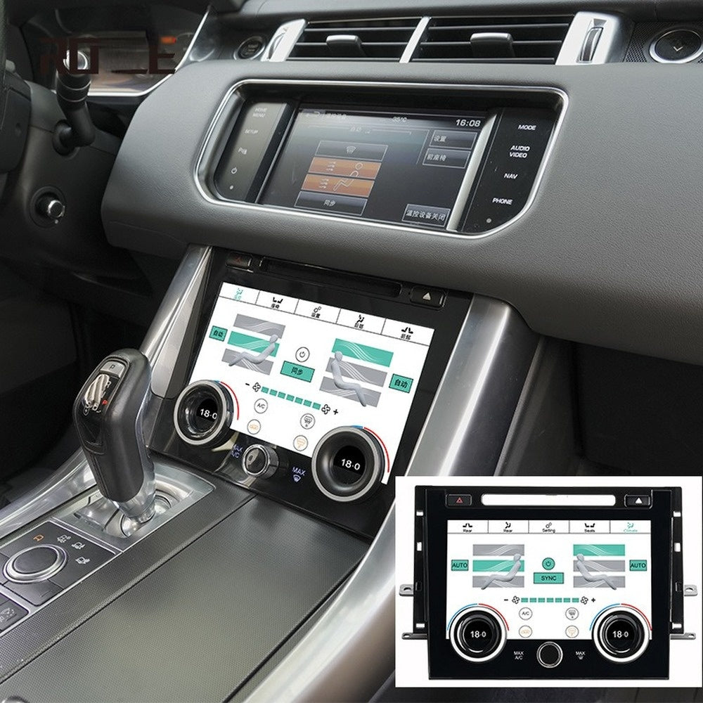 SilverStrong Android Car Radio AC Panel For Land Rover Range Rover Sport L494 2014-2017 Air Conditioner LCD Multimedia Player