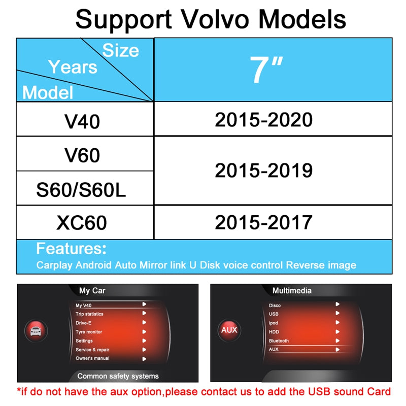 SilverStrong Wireless Apple Carplay Module Android Auto Car AI Decoder Box For Volvo XC60 S60 V60 V40 2015-2020 Mirror Link