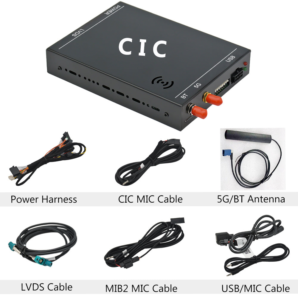 Wireless Apple CarPlay Module Android Auto Netflix CIC NBT EVO Monitor Box For BMW 1/2/3/4/5/6/7/X1/X2/X3/X4/X5/X6/MINI F30 E90 F15 E84 carplay MMI