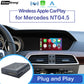 Wireless Carplay Becker For Mercedes Benz NTG4.5 A B C E CLA GLA GLK ML SL with Android Auto Mirrorlink Netflix Module