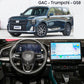Retrofit Multimedia interface Coding For GAC GS8 Russian Coding Android Multimedia System for add wireless carplay