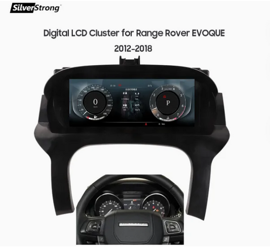 Digital Cluster Cockpit for Range Rover Evoque 2012-2018