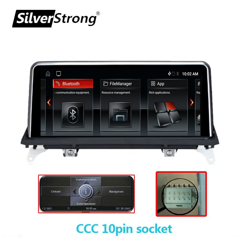 Free Shipping 10.25 Inch IPS,Car Navi Android,para BMW X5,E70,X6,E71,2007-2013,CCC/CIC Android 10,Multimedia,Auto Navi Original update