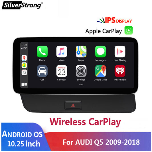 Free Shipping 10.25 inch IPS Touch Screen Stereo Car Head Unit Radio for Audi Q5 2013-2016 Radio GPS Navigation auto Stereo no 2 Din 2din DVD