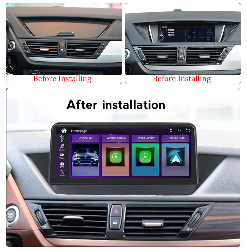 10.25 inch,2Din Radio,Wireless CarPlay Screen,Android auto For BMW X1 E84 2009-2015 Car Multimedia Video Player Stereo GPS Navigation