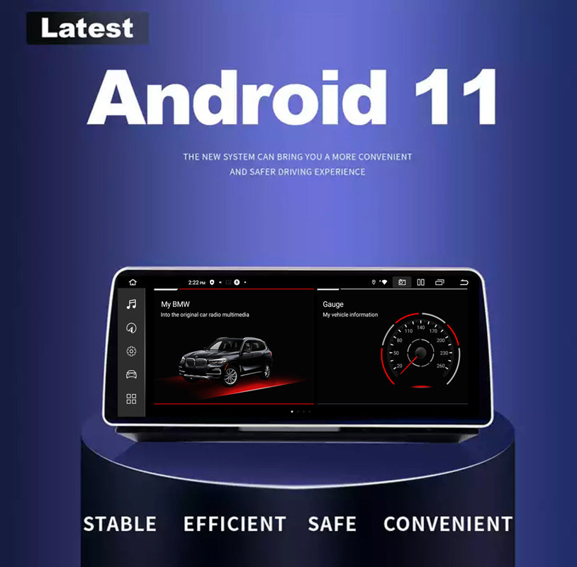 12.3”8 Core Android 11 System Car Multimedia Player For BMW E60 E90 WIFI 4G SIM BT CarPlay GPS Navi Touch Screen Radio Tablet