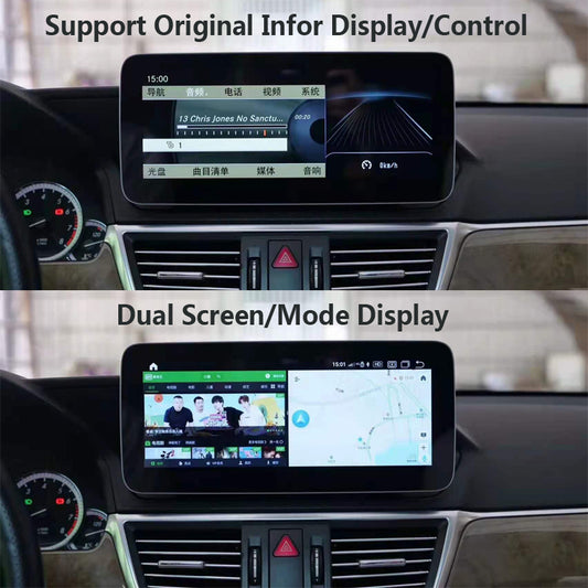 1920*720 IPS,4G/64GB,Qualcomm Snapdragon,Android 13 Car Radio for Mercedes Benz W212,4 Door,LHD2009-2015,E class,4G Internet
