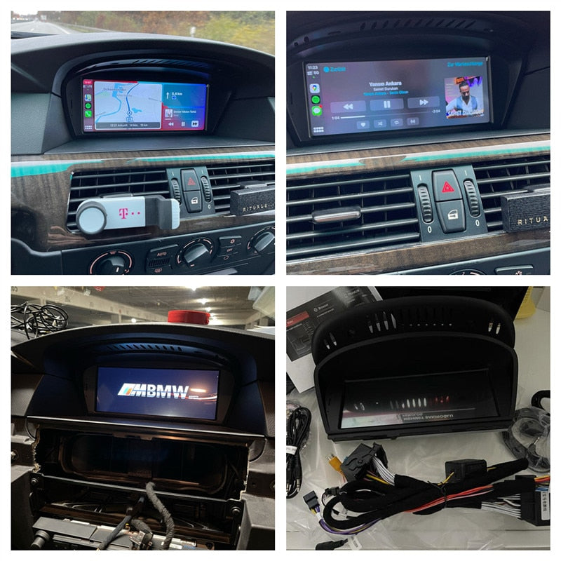 Free Shipping Android 10 E60 Android Multimedia Player for BMW 5 Series E60 E61 E63 E64 E90 E91 E92 525 530 CCC CIC iDrive 720P Camera support