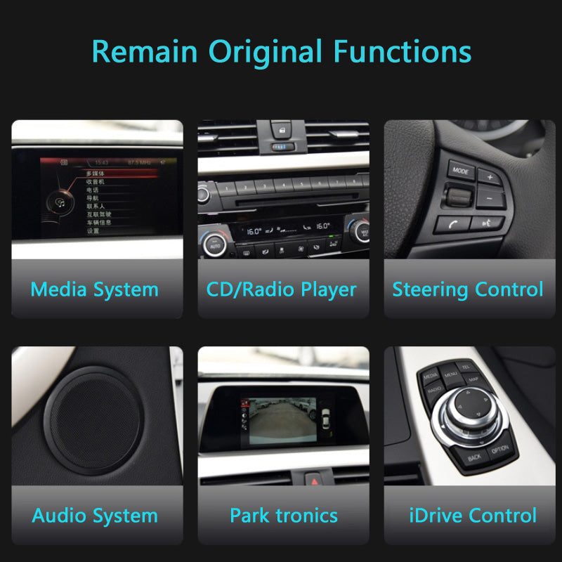 Free Shipping Android Auto Radio 6GB/128GB,for BMW 120 125 128 130, E87,E81,E82,E88,Multimedia Screen,iDrive Control