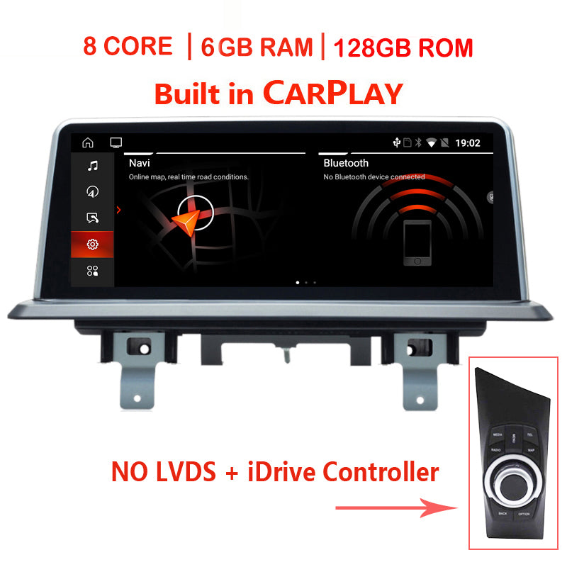 Free Shipping Android Auto Radio 6GB/128GB,for BMW 120 125 128 130, E87,E81,E82,E88,Multimedia Screen,iDrive Control