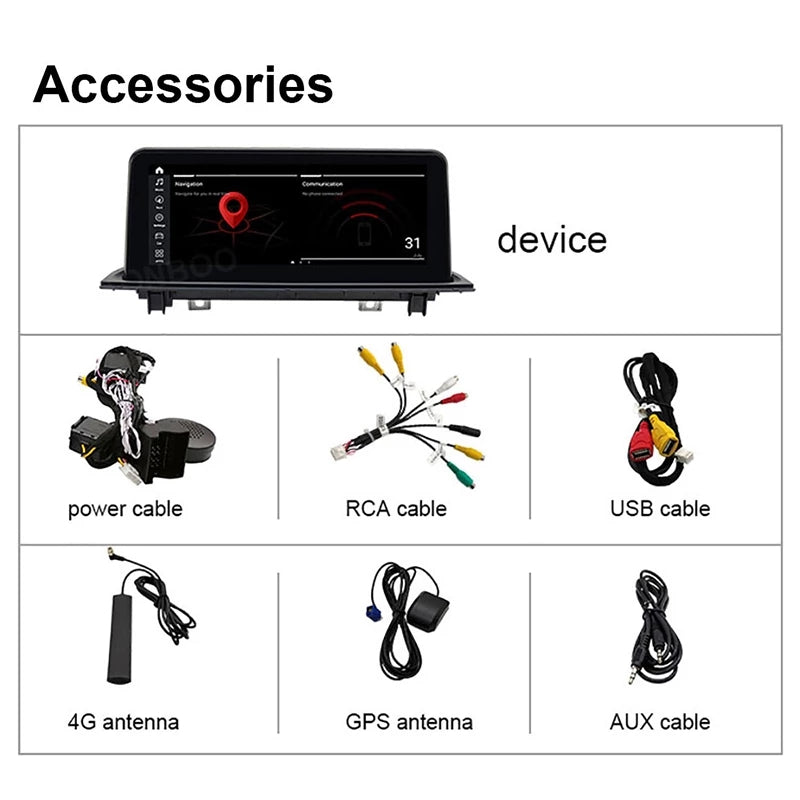 Free Shipping F48 Android,4GB+64GB DSP 10.25&quot; IPS,CARPLAY,Android Player For BMW X1 F48 2016-2017 NBT F49 EVO 2018