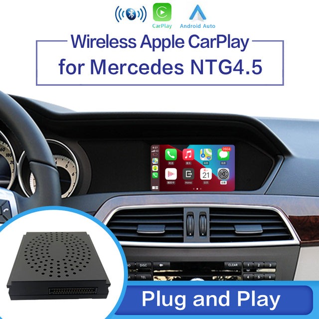 For Becker Navigation,Retrofit Wireless CarPlay,For A180 A200 B180 B200 C180 C200 W204 207 W212,Android Auto Adapter