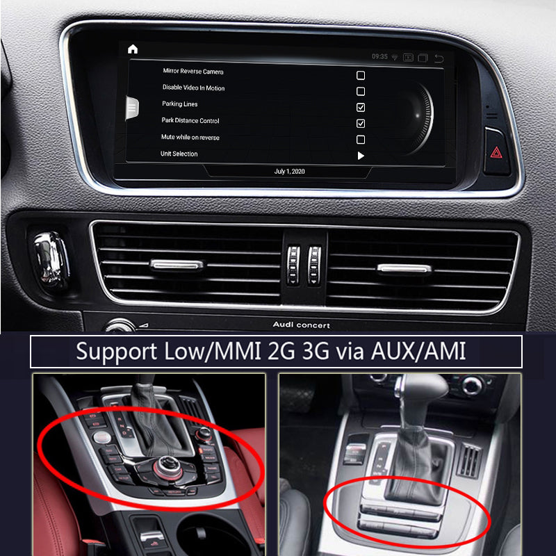 Free Shipping Original Style,IPS Android Multimedia,Autoradio for Audi A4 A4L A5 2009-2012,CARPLAY,MMI 2G,AMI adapter,Low/High Compatible