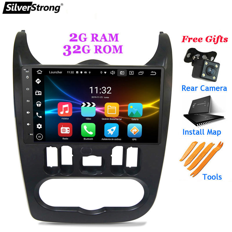 Special Discount Free Shipping Car Radio Multimedia For Renault Logan 1 Sandero 2009-2015 For Lada Largus Lergus 2012 - 2020 For Dacia Duster