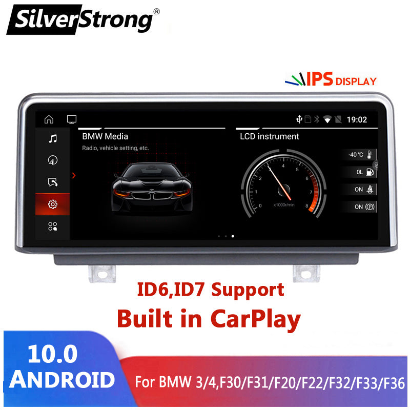 Free Shipping SilverStrong IPS 10.25inch F30 Android10,for BMW 3 4,F30 F20 F31 F21 F32 F33 F36 F82,NBT System,Autoradio GPS