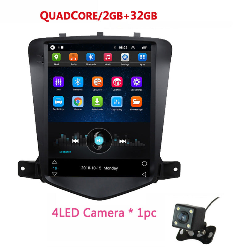 Free Shipping SilverStrong,IPS Android10,4GB64GB,OCTACORE,Tesla Screen Android,For Chevrolet CRUZE,Tesla Radio,Chevy Stereo,Multimedia player