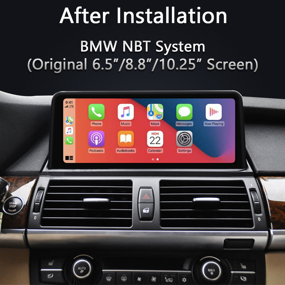 Wireless Apple CarPlay Android Auto Netflix CIC NBT EVO Monitor Box For BMW 1/2/3/4/5/6/7/X1/X2/X3/X4/X5/X6/MINI F30 E90 F15 E84