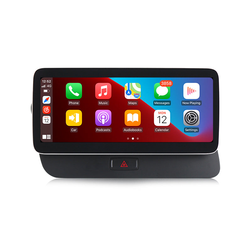 Wireless Wired CarPlay Screen Car dvd Player For Audi Q5 2009-2018 LHD HD Screen multimedia system support DVR Android Auto BT